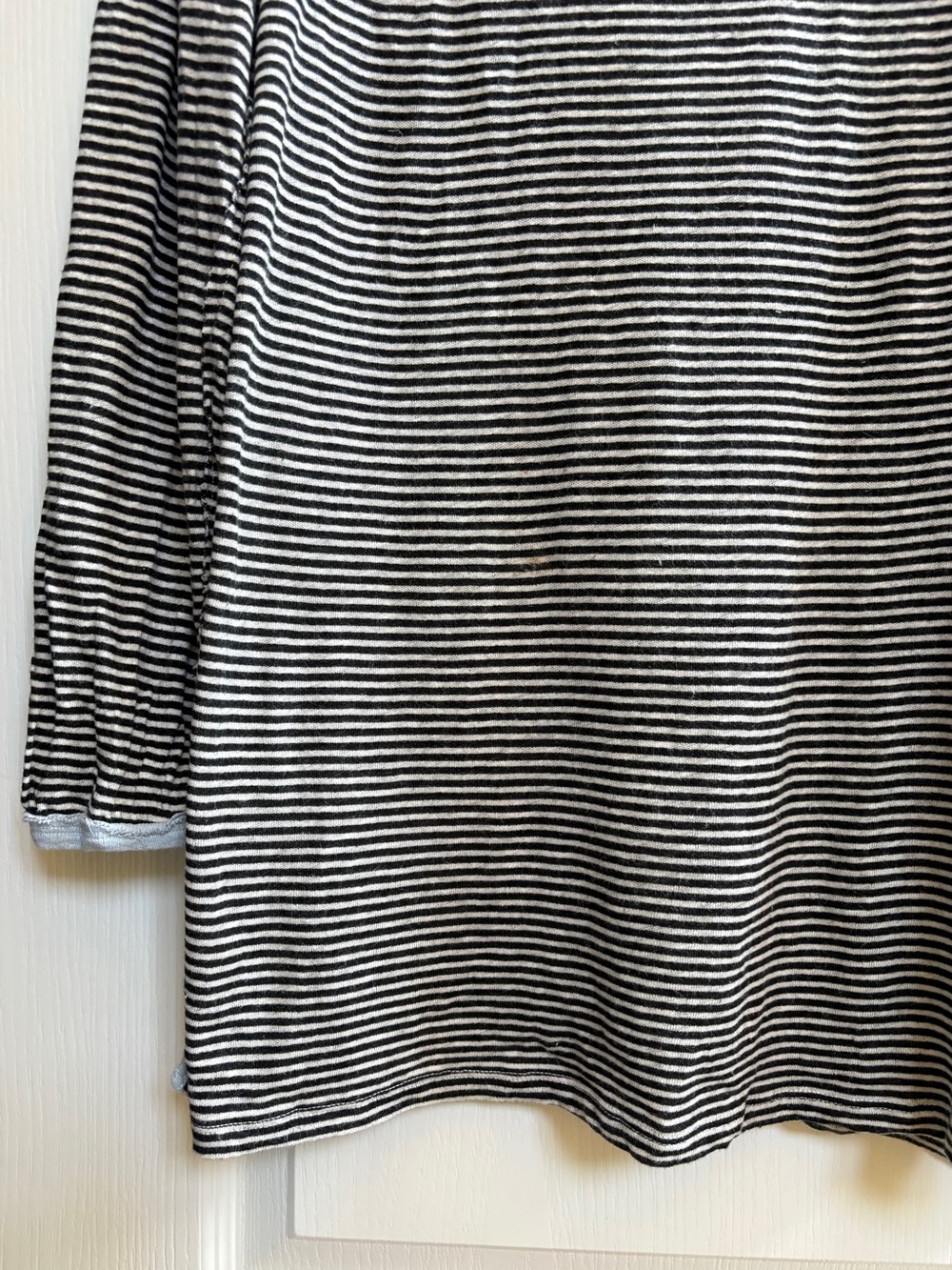 FP Movement’s We The Free Veronica Stripes Tee, Sz XS in Black & White Combo - Picture 9 of 12